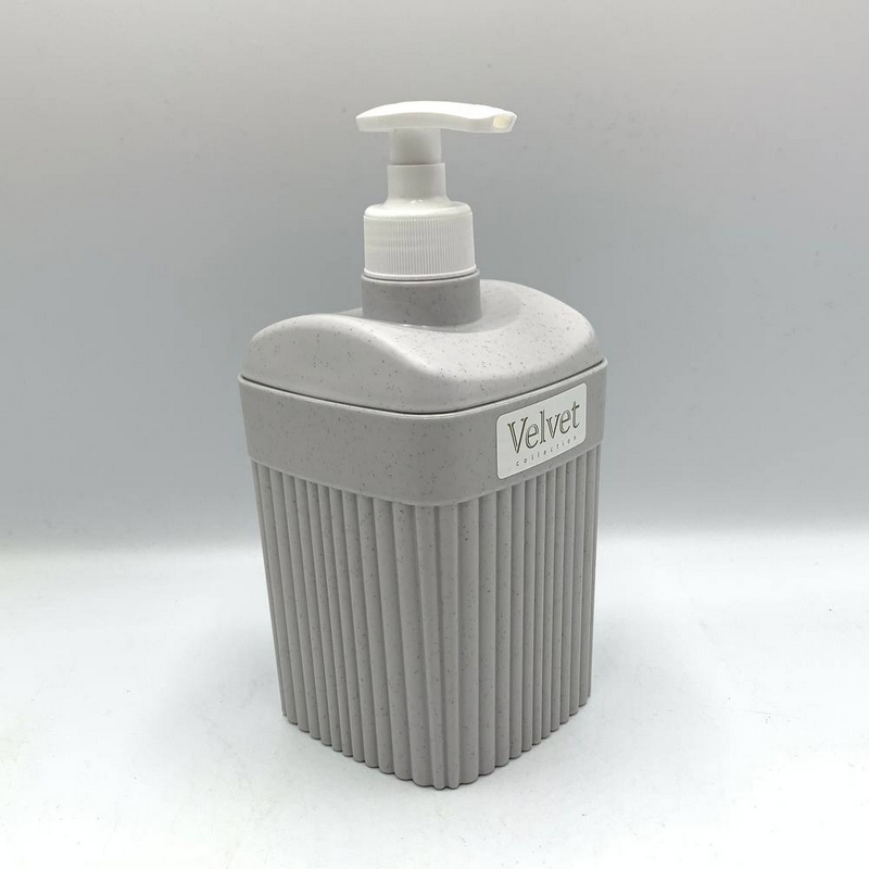 KEREGE Диспенсер для жидкого мыла Velvet 0.65 светло-серый