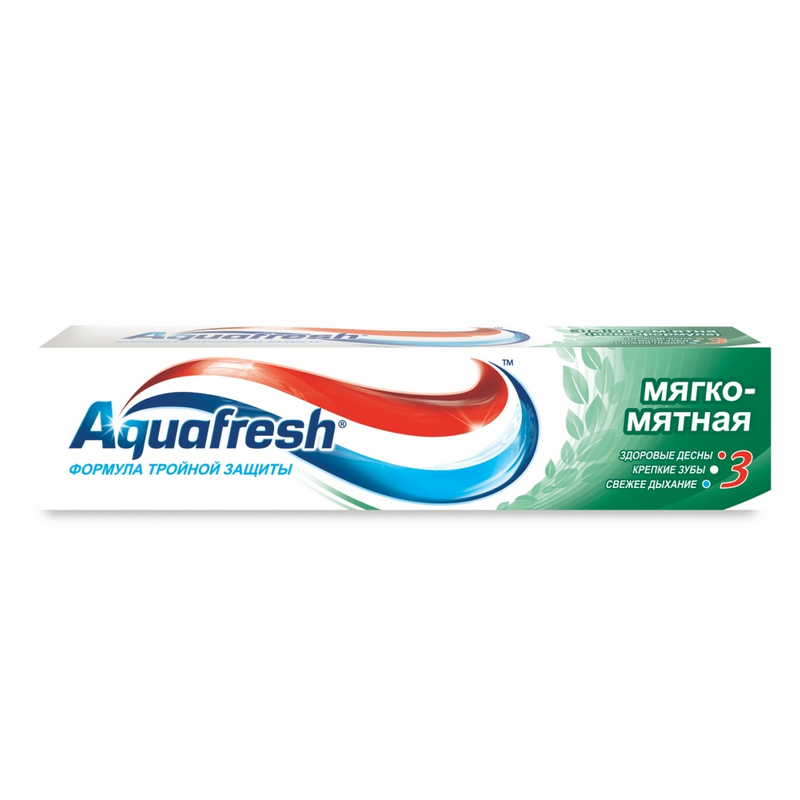 KEREGE Зубная паста Aquafresh 100 ml мягко-мятная