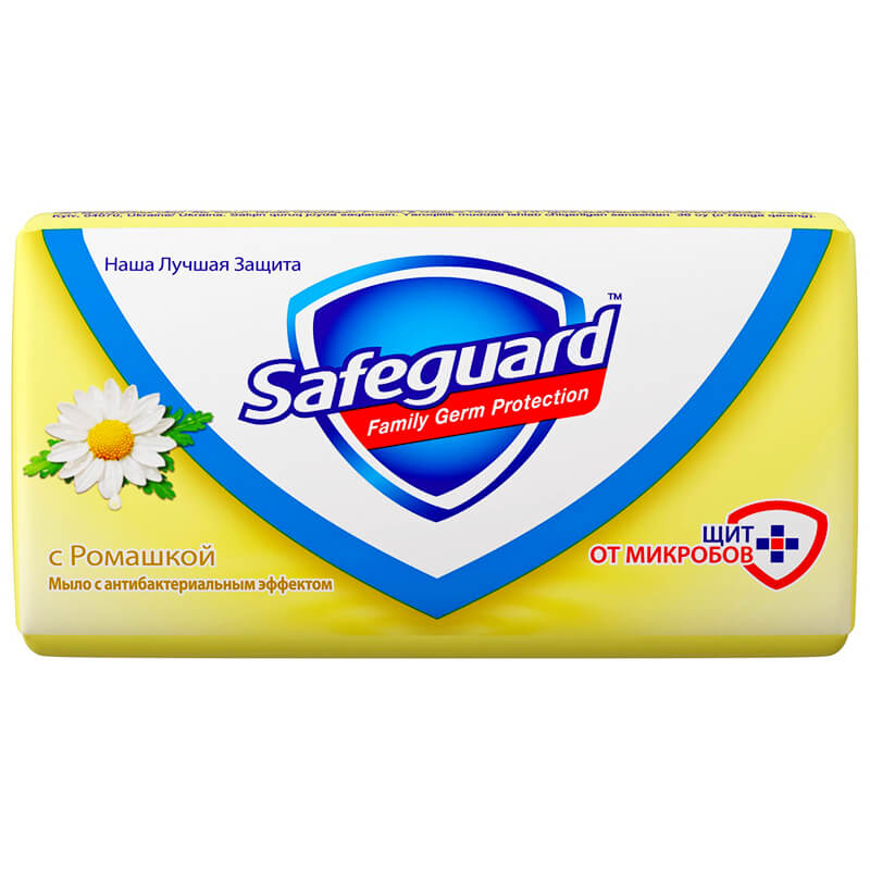 KEREGE Мыло Safequard 90 г. с ромашкой