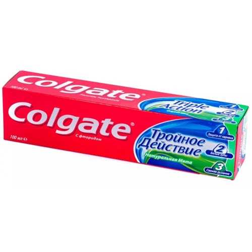 KEREGE Зубная паста Colgate  154 мл.Тройное действие