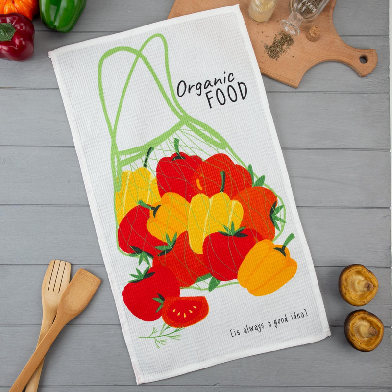 KEREGE Полотенце кух,Доляна  organic food 35*60 см 5423117