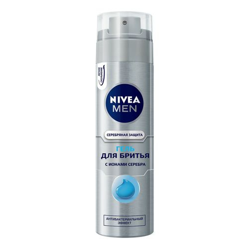 KEREGE Гель для бритья с ионами серебра 200 мл. NIVEA