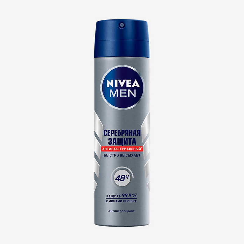 KEREGE Дезодорант Nivea men150 мл. Серебряная защита